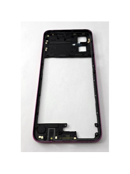 Carcasa o marco central morado para Motorola Moto G55 5G