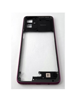 Carcasa o marco central morado para Motorola Moto G55 5G