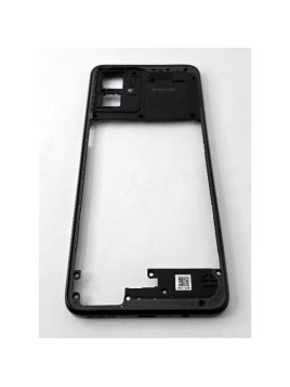 Carcasa o marco central gris para Motorola Moto G55 5G