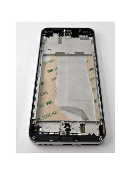 Pantalla lcd para Oukitel P1 mas tactil negro con marco plata calidad premium