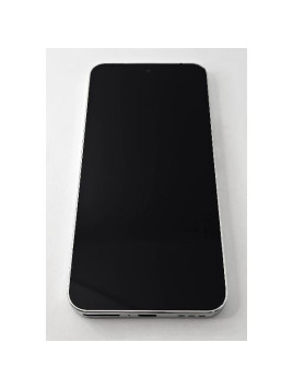 Pantalla lcd para Oukitel P1 mas tactil negro con marco plata calidad premium