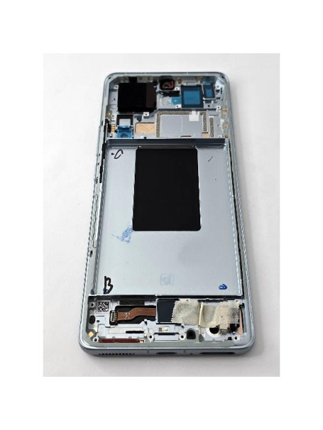 Pantalla lcd para Xiaomi 12 Pro mas tactil negro con marco verde calidad Oled