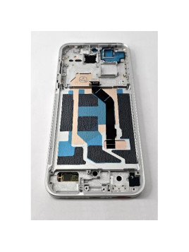 Pantalla lcd para Oppo Find X8 5G CPH2651 mas tactil negro con marco blanco calidad premium