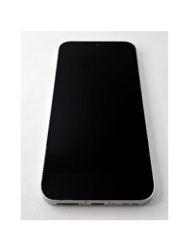 Pantalla lcd para Oppo Find X8 5G CPH2651 mas tactil negro con marco blanco calidad premium