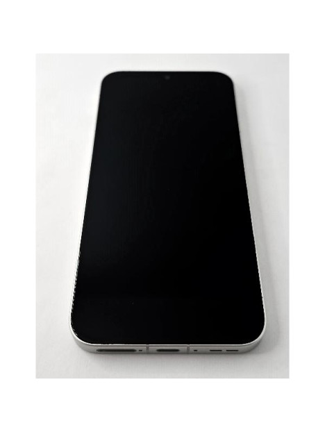 Pantalla lcd para Oppo Find X8 5G CPH2651 mas tactil negro con marco blanco calidad premium
