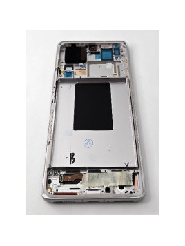 Pantalla lcd para Xiaomi 12 Pro mas tactil negro con marco morado calidad Oled