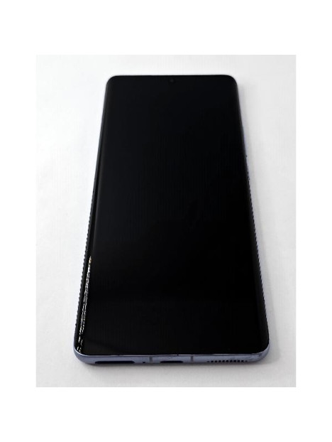 Pantalla lcd para Xiaomi 12 Pro mas tactil negro con marco azul calidad Oled