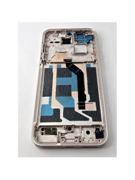 Pantalla lcd para Oppo Find X8 5G CPH2651 mas tactil negro con marco rosa calidad premium