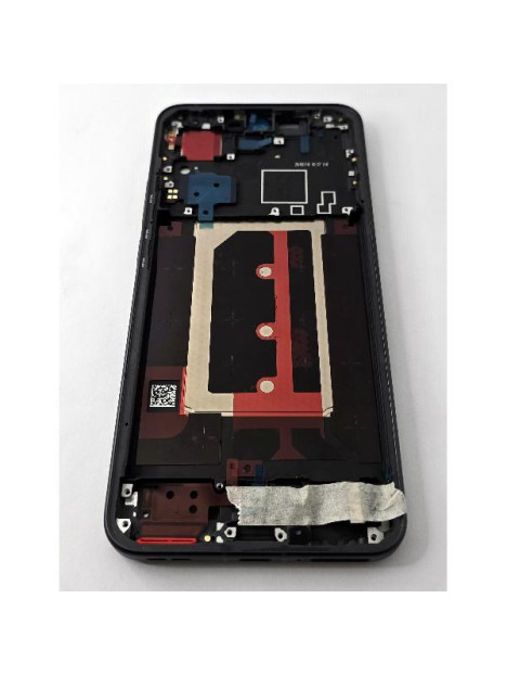 Pantalla lcd para Oppo Reno 13 Pro 5G CPH2697 mas tactil negro con marco negro compatible TFT