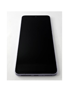 Pantalla lcd para Xiaomi Poco M7 Pro 5G mas tactil negro con marco morado compatible TFT