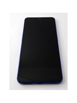 Pantalla lcd para Oneplus Nord 3 5G mas tactil negro con marco azul compatible TFT