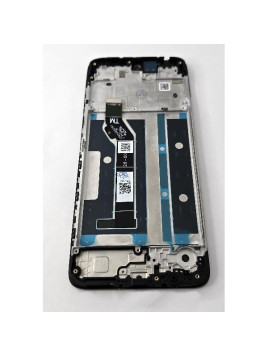 Pantalla lcd para Motorola Moto E15 mas tactil negro con marco negro calidad premium