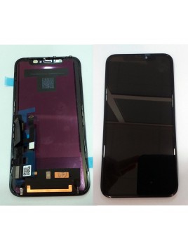 Pantalla LCD IPS para IPhone 11 A2111 A2221 A2223 mas tactil negro calidad Premium