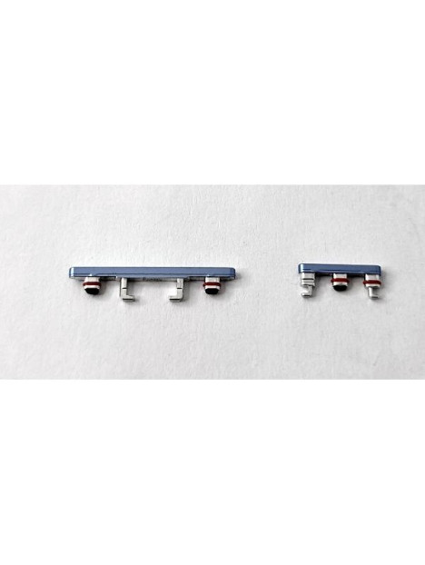 Set de 2 botones laterales azules para Oneplus 12R 5G calidad premium