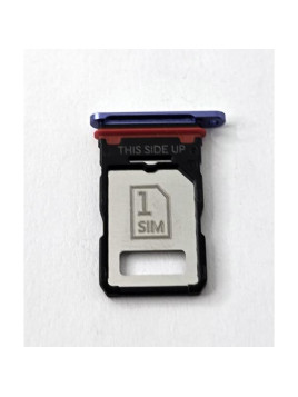 Soporte o bandeja sim morado Dual sim para Motorola Edge 50 Pro calidad premium