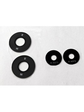 Set de 4 cristales de camara para Motorola Moto G75 5G calidad premium