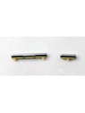 Set de 2 botones laterales platas para Samsung Galaxy Tab S10 Plus X820 X826B calidad premium