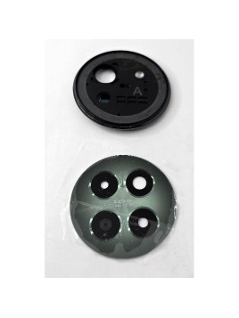 Cristal de camara para Realme 12 5G RMX3999 con marco verde calidad premium