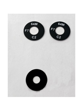 Set de 3 cristales de camara para Motorola Moto G15 4G calidad premium