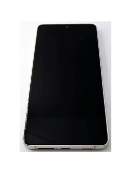 Pantalla lcd para Samsung Galaxy S21 Plus 5G G996 mas tactil negro con marco plata compatible TFT