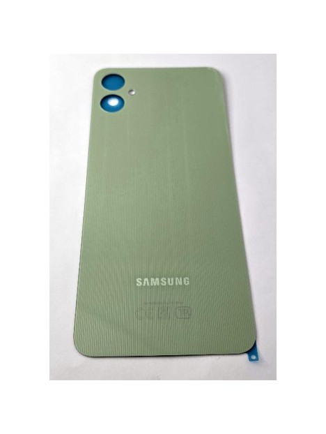 Tapa trasera o tapa bateria verde para Samsung Galaxy A05 SM-A055F GH81-24345A Service Pack