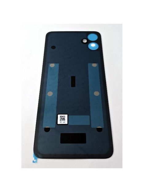 Tapa trasera o tapa bateria negra para Samsung Galaxy A05 SM-A055F GH81-24343A Service Pack
