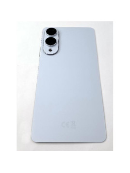 Tapa trasera o tapa bateria azul Samsung Galaxy S25 Edge SM-S937B cubierta de camara GH82-37202B Service Pack