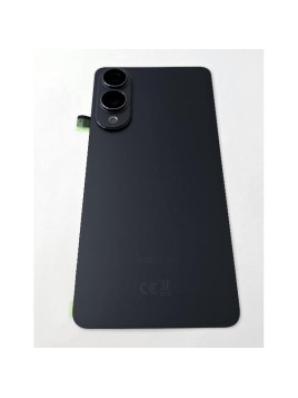 Tapa trasera o tapa bateria negra Samsung Galaxy S25 Edge SM-S937B cubierta de camara GH82-37202C Service Pack