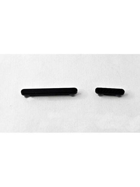 Set de 2 botones laterales negros para Xiaomi 14T Pro calidad premium