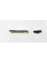 Set de 2 botones laterales platas para Samsung Galaxy Tab S10 Ultra X920 X926 calidad premium
