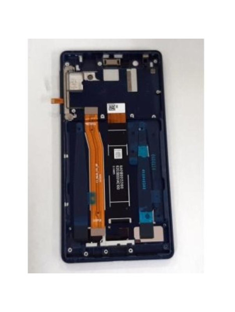 Pantalla lcd para Nokia 3 20NE1LW0003 mas tactil negro mas marco azul Service Pack TA-1020 TA-1028 TA-1032 TA-1038
