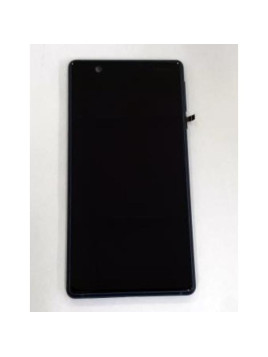 Pantalla lcd para Nokia 3 20NE1LW0003 mas tactil negro mas marco azul Service Pack TA-1020 TA-1028 TA-1032 TA-1038