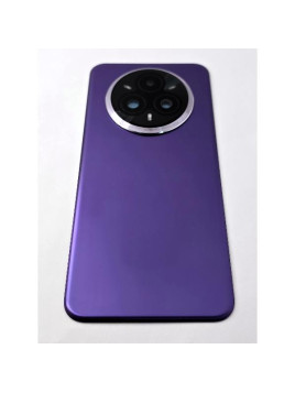 Tapa trasera o tapa bateria morada para Realme 14 Pro 5G con cubierta de camara