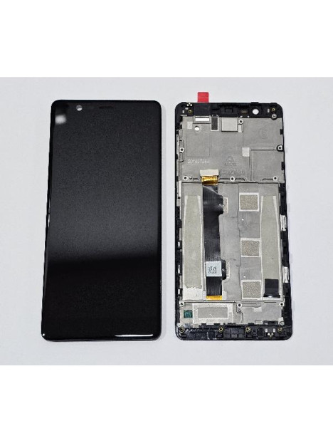 Pantalla lcd para Nokia 5.1 mas tactil negro mas marco negro calidad premium Nokia TA-1061 TA-1075 TA-1076 TA-1081