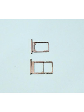 Set 2 soporte bandeja dual sim y sd rosa Nokia 5.1 TA-1061 TA-1075 TA-1076 TA-1081 TA-1088 calidad premium