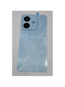 Tapa trasera o tapa bateria azul para Oppo A60 5G CPH2683 con cubierta de camara