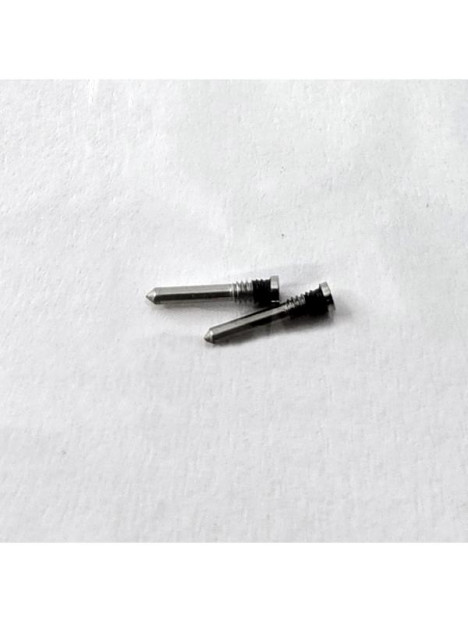 Set de 2 tornillos inferiores rosas para iPhone 16 Plus A3290 A3082 A3289 A3291 calidad premium