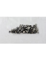 Set de tornillos blancos para iPhone 16 Plus A3290 A3082 A3289 A3291 calidad premium