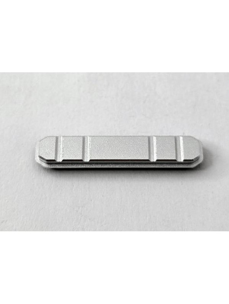 Boton volumen plata para Blackview BV7300 calidad premium