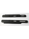 Set de 2 embellecedores grises para Doogee Fire 6 Max 5G calidad premium