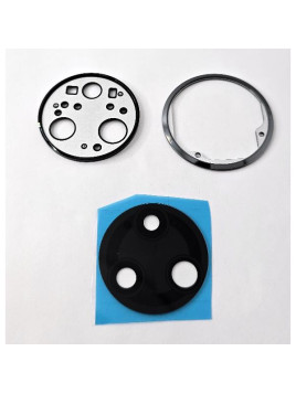 Cristal de camara para Xiaomi Poco F7 Ultra 5G con marco negro calidad premium