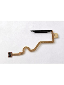 Flex sensor de huella negro para ZTE Blade A75 4G calidad premium