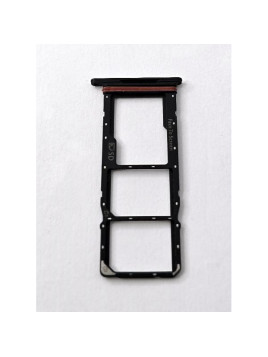 Soporte o bandeja sim negra Dual sim para ZTE Blade A75 4G calidad premium