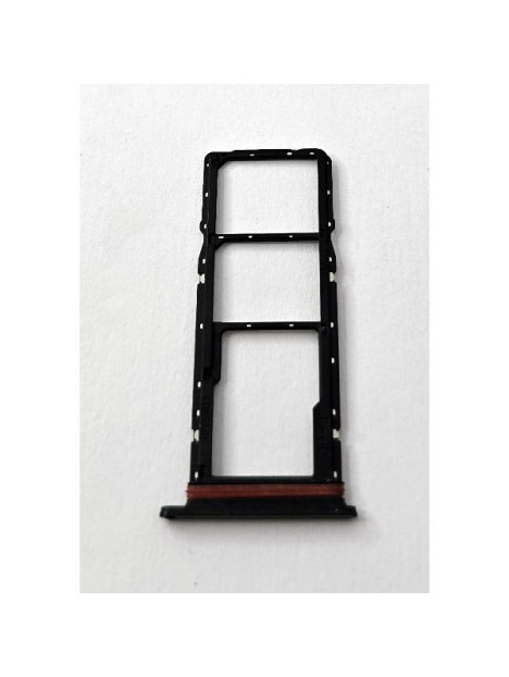 Soporte o bandeja sim negra Dual sim para ZTE Blade A75 4G calidad premium