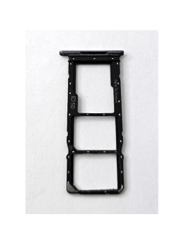 Soporte o bandeja sim morada Dual sim para ZTE Blade A75 4G calidad premium