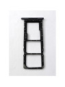 Soporte o bandeja sim morada Dual sim para ZTE Blade A75 4G calidad premium