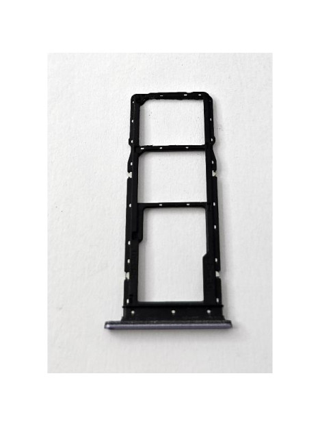 Soporte o bandeja sim morada Dual sim para ZTE Blade A75 4G calidad premium