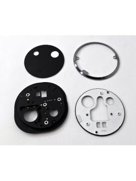 Cristal de camara para Xiaomi Poco F7 Pro 5G con marco negro calidad premium