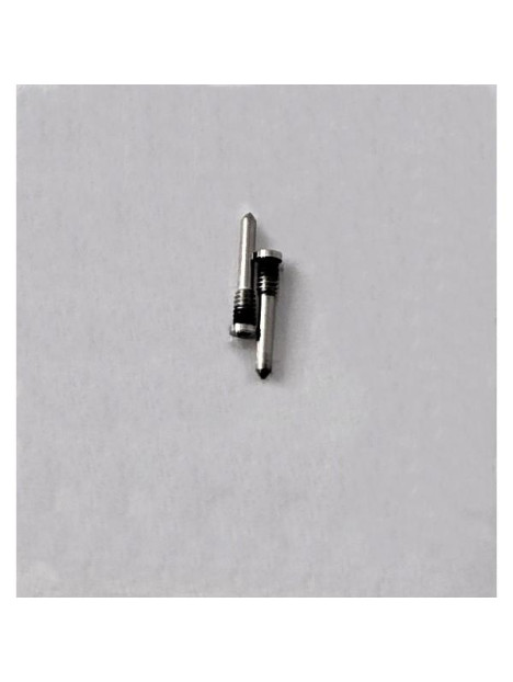 Set de 2 tornillos inferiores blancos para iPhone 16 Plus A3290 A3082 A3289 A3291 calidad premium