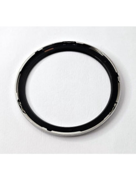 Marco con numeros de hora plata para Xiaomi Watch S4